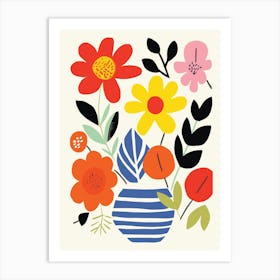 Flowers In A Vase 47 Art Print