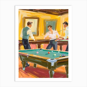 Billiards  Art Print