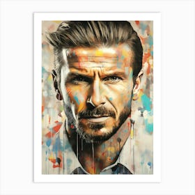 David Beckham (2) Art Print