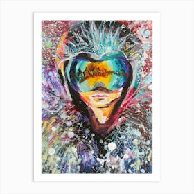 Winters Sparking Quin Art Print