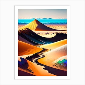 Desert Landscape 4 Art Print