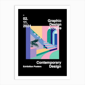 Graphic Design Archive Poster 15 Art Print