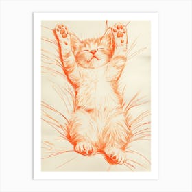 Kitty Cat 1 Art Print