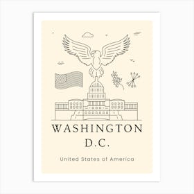 Washington Dc Logo Art Print
