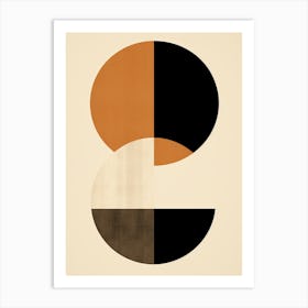 Castroprauxel Contrast, Geometric Bauhaus Art Print