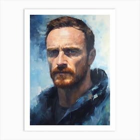 Michael Fassbender (2) Art Print