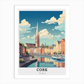 Cork Ireland Travel Art Print