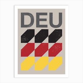 Germany Flag Art Print