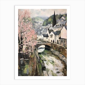 Betws Y Coed (Wales) Painting 1 Art Print