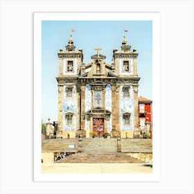 Church Of Saint Ildefonso, Porto, Norte Region, Portugal Art Print