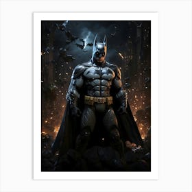 Batman Arkham Knight 1 Art Print