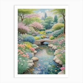 Garden Stream no1 Poster