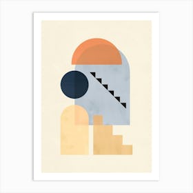 Geometry and architecture 7 Art Print