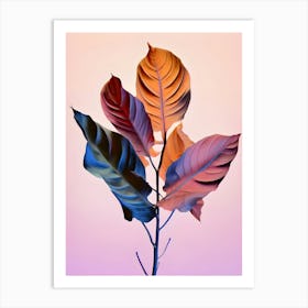 'Leaves' Art Print