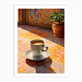 Latte 2 Art Print