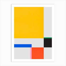 Colorful composition 1 Art Print