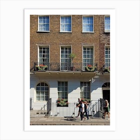 London Street Scene Art Print