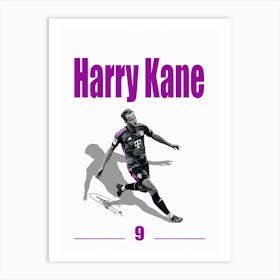 Harry Kane Minimalist 1 Art Print