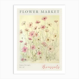 Flower Market 9 Art Print