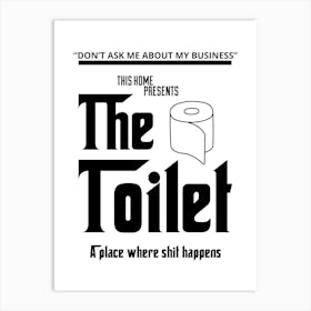 Toilet 1 Art Print