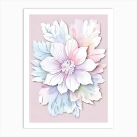 Watercolor Flower 4 Art Print