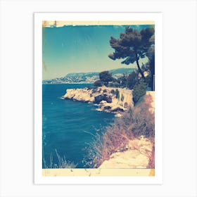 South Of France Polaroid Inspired 2 Art Print