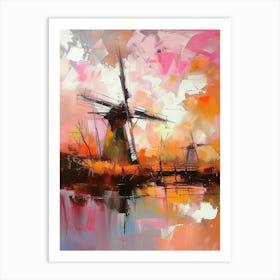 Dutch Dream at Twilight 1 Art Print