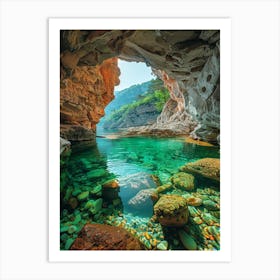 Cave In The Rock 34 Art Print