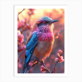 Colorful Bird 12 Art Print