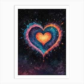 Heart Canvas Print 9 Art Print