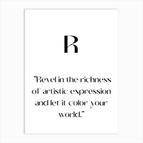 Revel In The Riches Of Artistic Expression And Let It Color Your World.Elegant painting, artistic print. Art Print