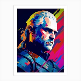 Witcher Wild Hunt 2 Art Print