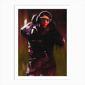 Ying Operator (Tom Clancys Rainbow Six Siege) Art Print