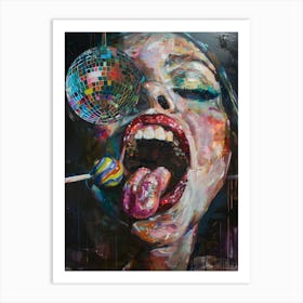 Disco Ball 43 Art Print