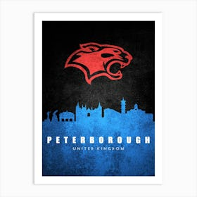 Peterborough Panthers Art Print