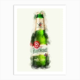 Pilsner Urquell Art Print