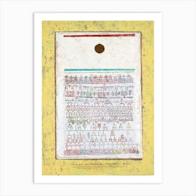 A Sheet From The City Book (1928), Paul Klee Art Print