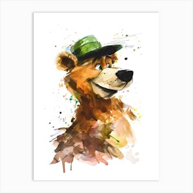 Yogi Bear Art Print