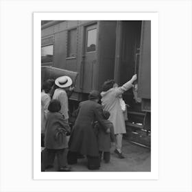Los Angeles, California, The Evacuation Of The Japanese Americans From West Coast Areas Under U S Army War 1 Art Print
