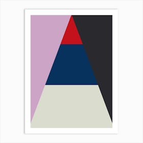 Abstract Geometric Poster Art Print