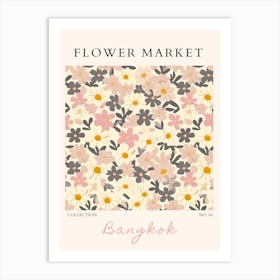 Flower Market 73 Art Print