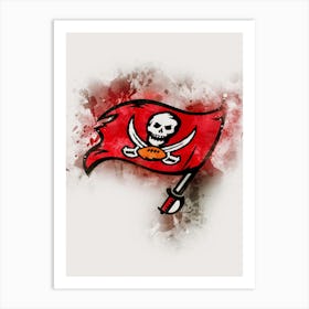 Tampa Bay Buccaneers 3 Art Print