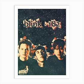 Blink 182 22 Art Print