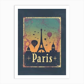 Paris 3 Art Print