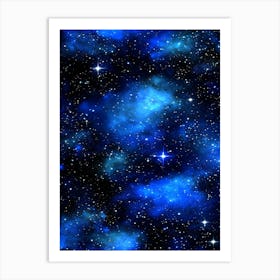 Galaxy Wallpaper 4 Art Print