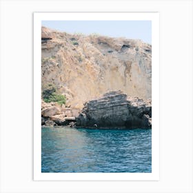Ibiza Coast line // Ibiza Nature & Travel Photography Art Print