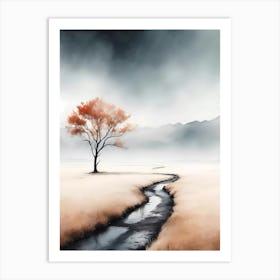 Lone Tree 2 Art Print