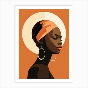 African Woman 55 Art Print