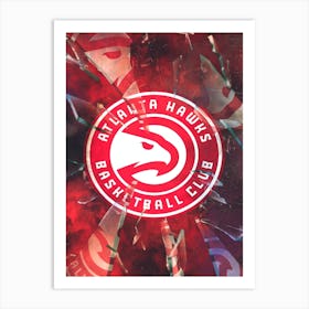 Atlanta Hawks 1 Art Print