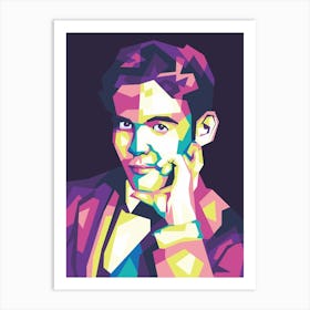 Federico Garcia Lorca Wpap Art Print